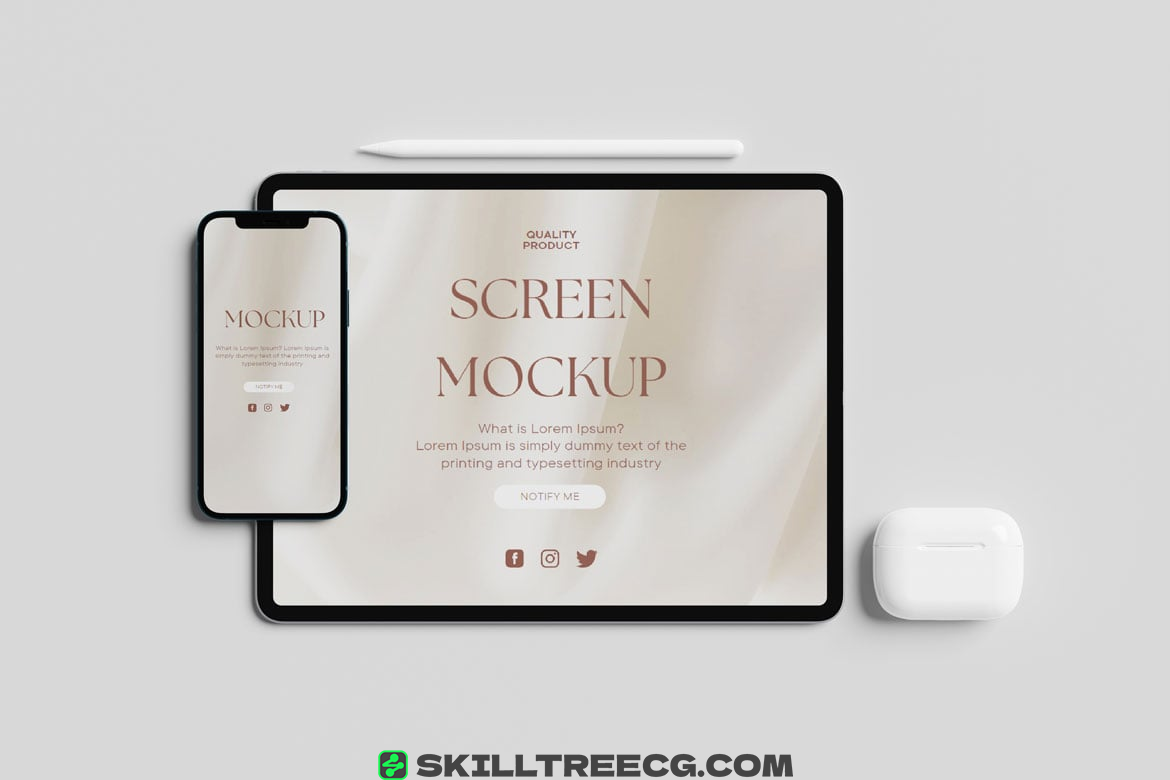 图片[3]-iPhone 12 & iPad Pro Mockup（009823）-技能树